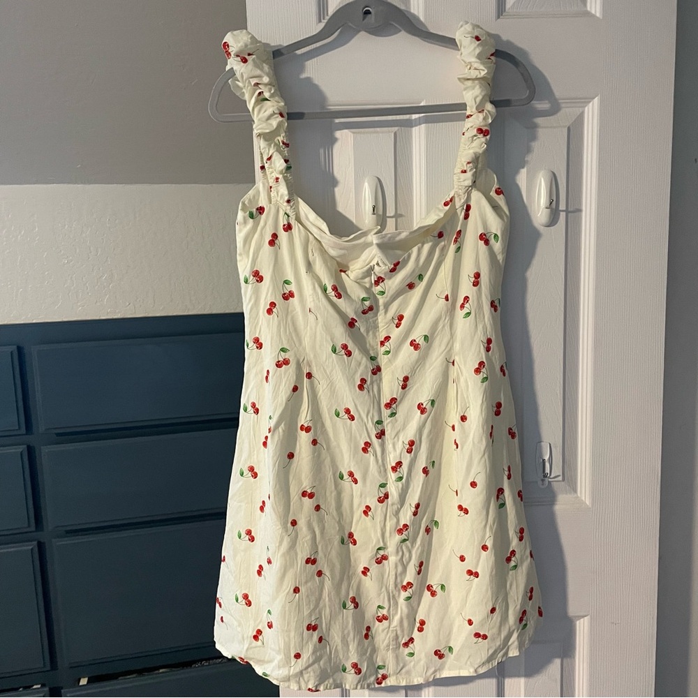 NWT Princess Polly Cherry Print Dress - Picture 7 of 9